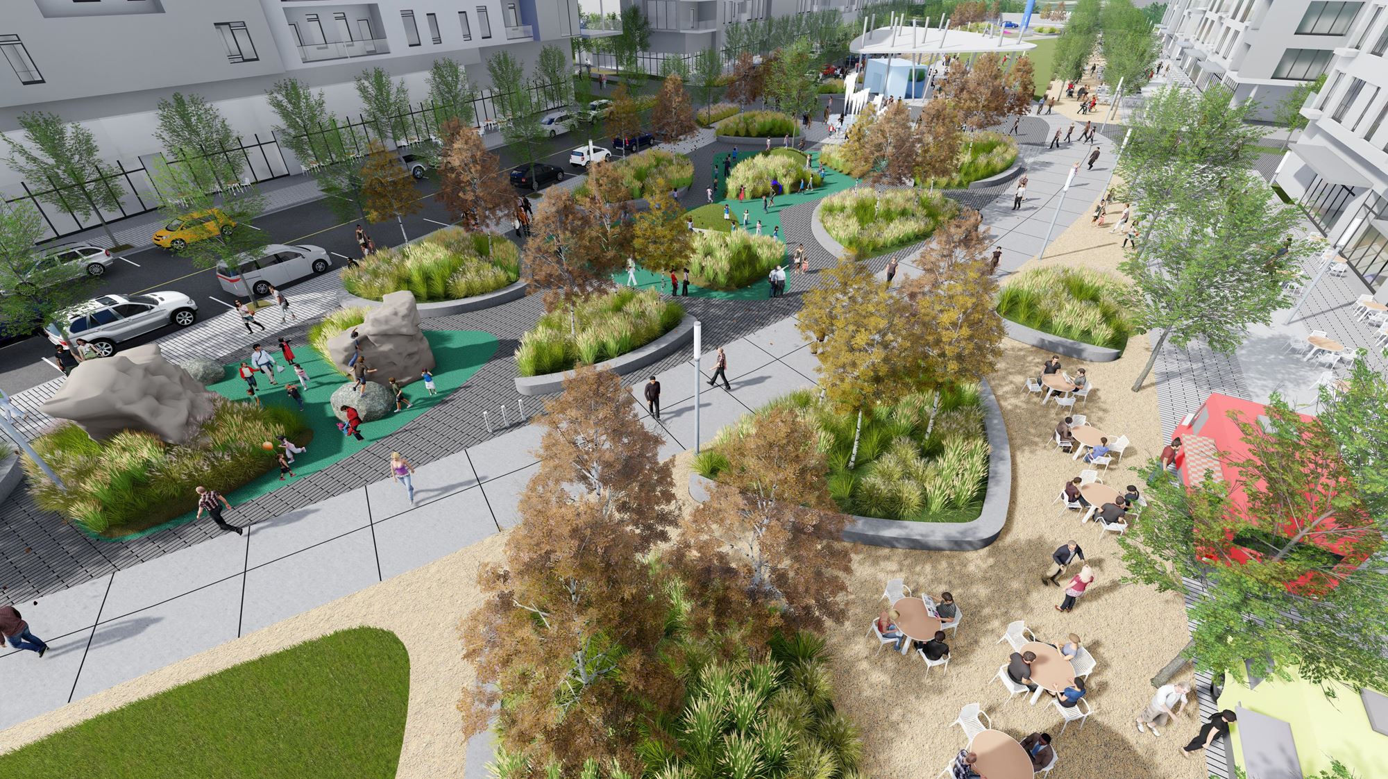 Grandview Green District – LID Development