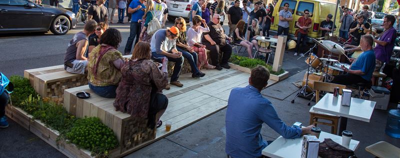 KC PARKLET - AN URBAN INTERVENTION