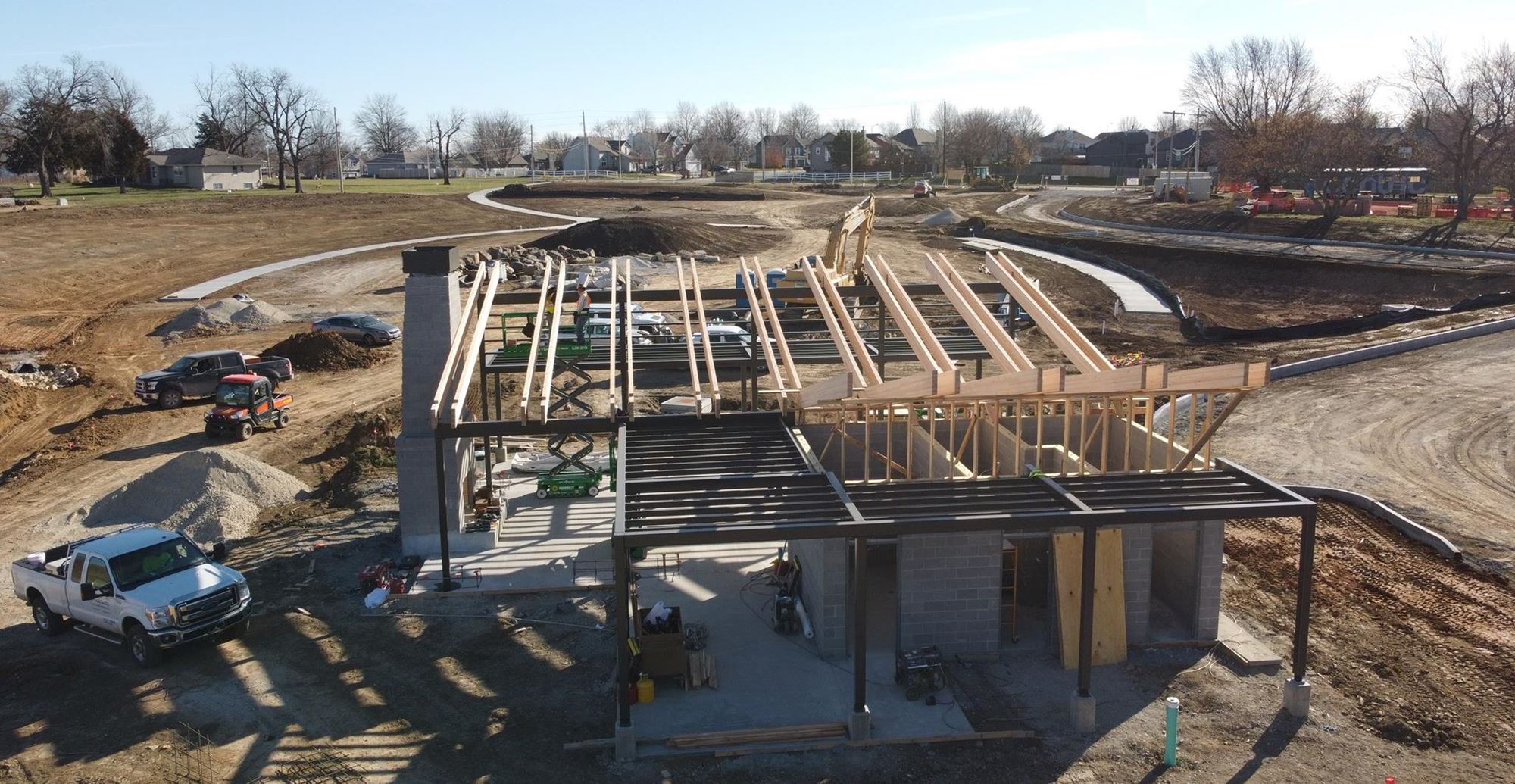 Progress Continues for Wilder Bluff Park
