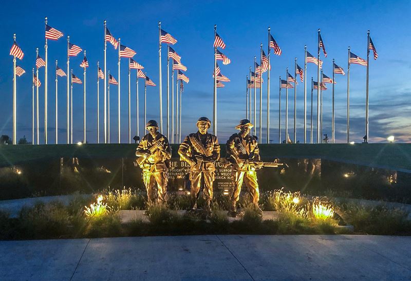 Salute to Veterans: Jim Keller - Welcome Home Soldier Monument