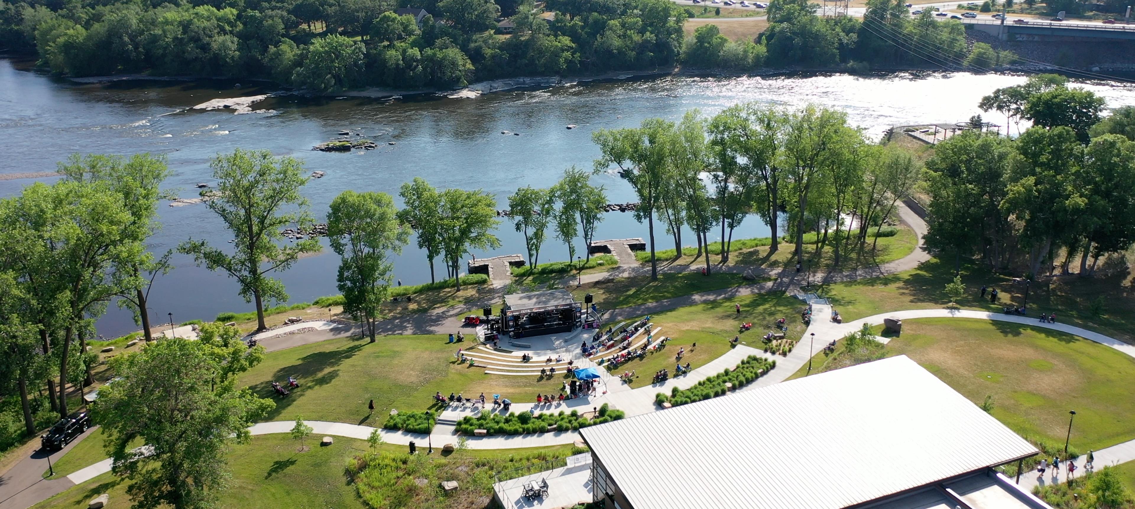 Sauk Rapids Amphitheater Landscape Architecture