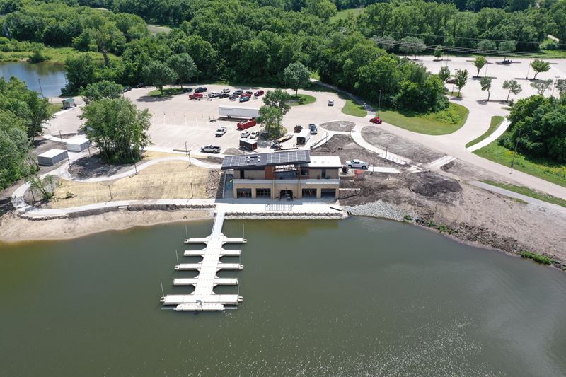 West Des Moines Opens Boathouse