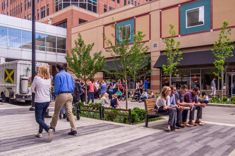 Walnut Street Corridor Streetscape