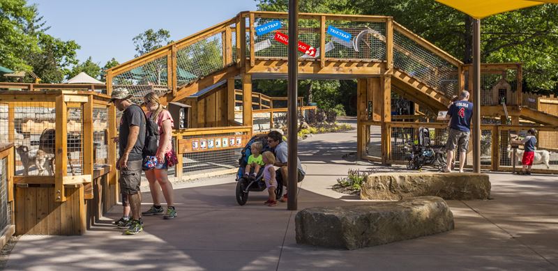 Kansas City Zoo: Billy Goats Gruff – Exhibit Renovation