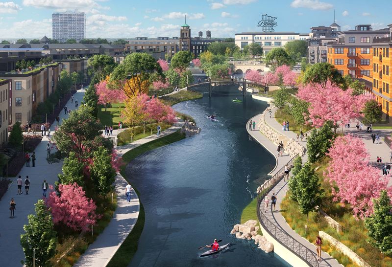 Highland Bridge Development Underway