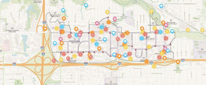 Interactive Website: University Avenue Corridor