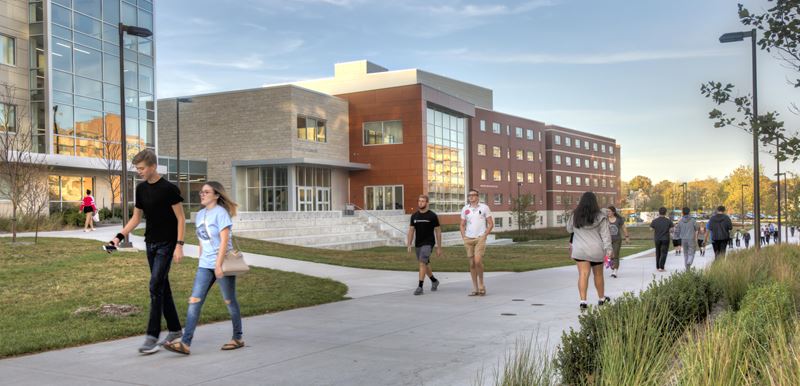 University of Kansas: Daisy Hill Commons / Oswald + Self Residence Halls