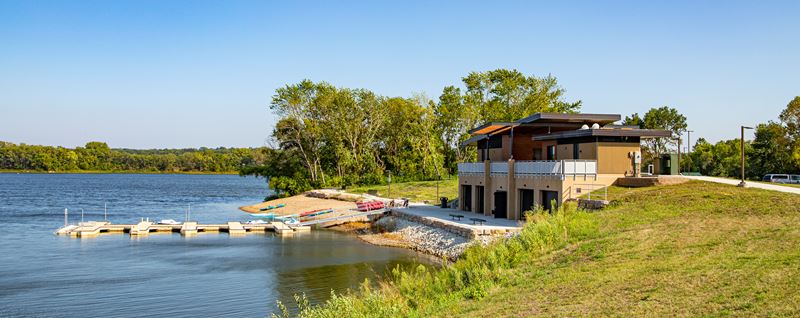 Raccoon River Park Boathouse