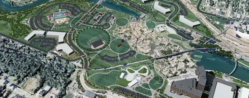 Falls Park Master Plan - National Design Competition Winner