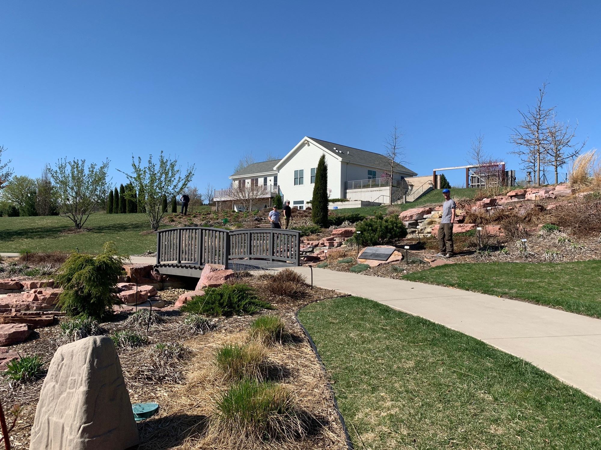 Volunteering at the Mary Jo Wegner Arboretum