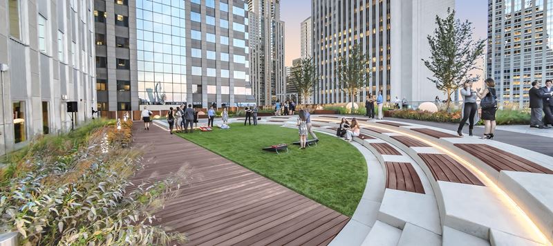 Prudential Plaza Roof Garden