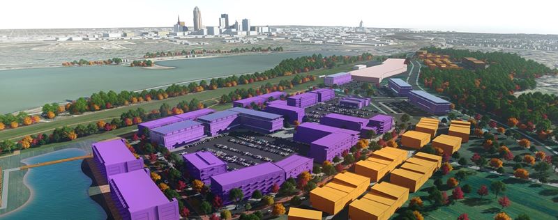 South of Gray's Lake Master Plan