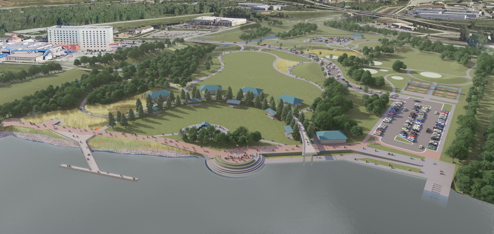 Aerial Illustration EH Young Park