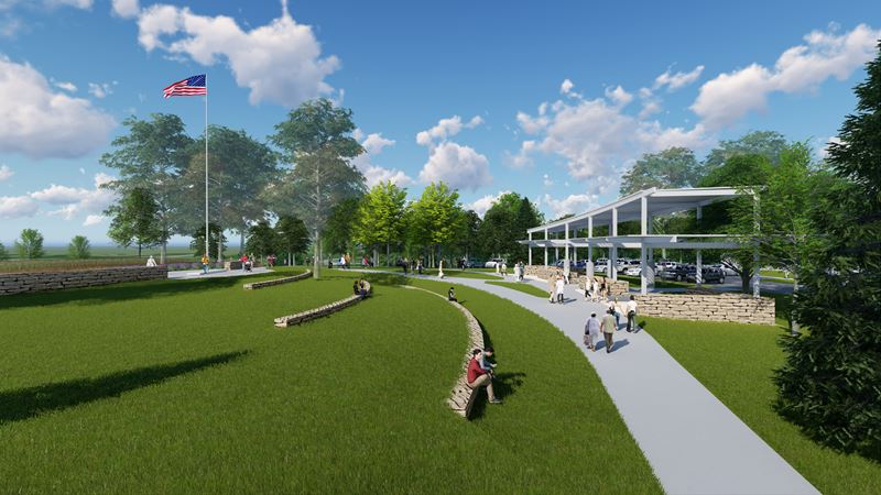 Shawnee Mission Park - New Main Entrance 