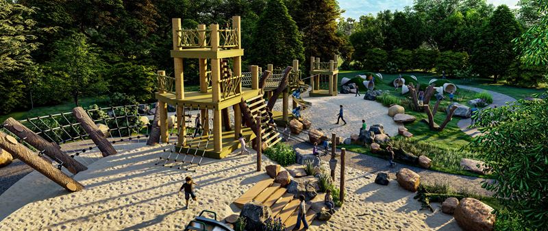 FM Rotary Natural Playground